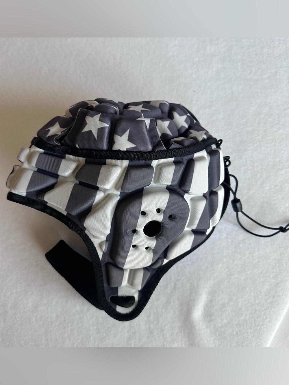 COOLOMG Kids Soft Shell Gray 7v7 Scrum Cap Youth Large